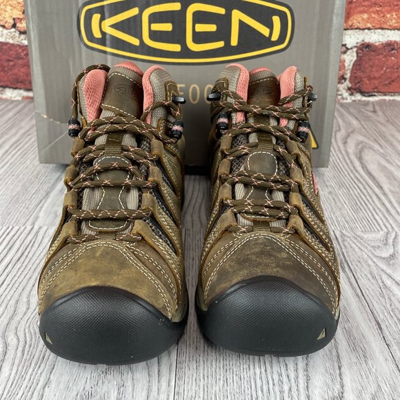 KEEN Utility Women's Flint 2 Mid Soft Toe Waterproof Work Boots - Picture 8 of 8